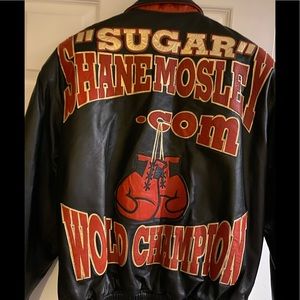 Leather Boxing Bomber